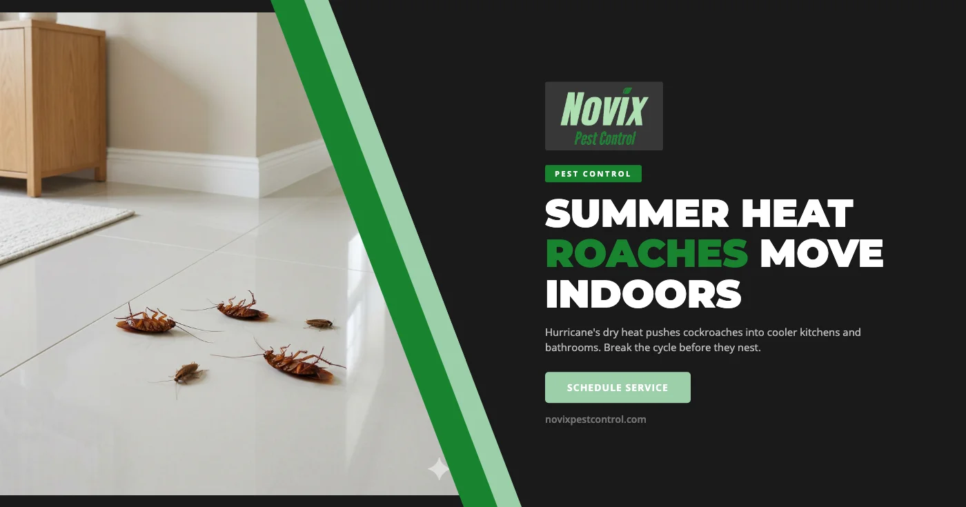 Cockroach Control in Hurricane, UT
