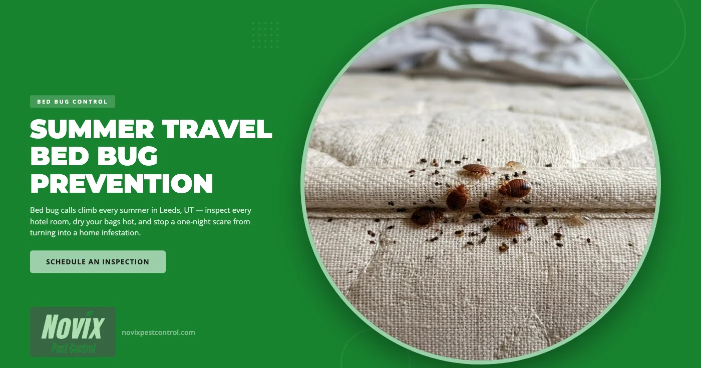 Bed Bug Prevention for Leeds, UT Travelers